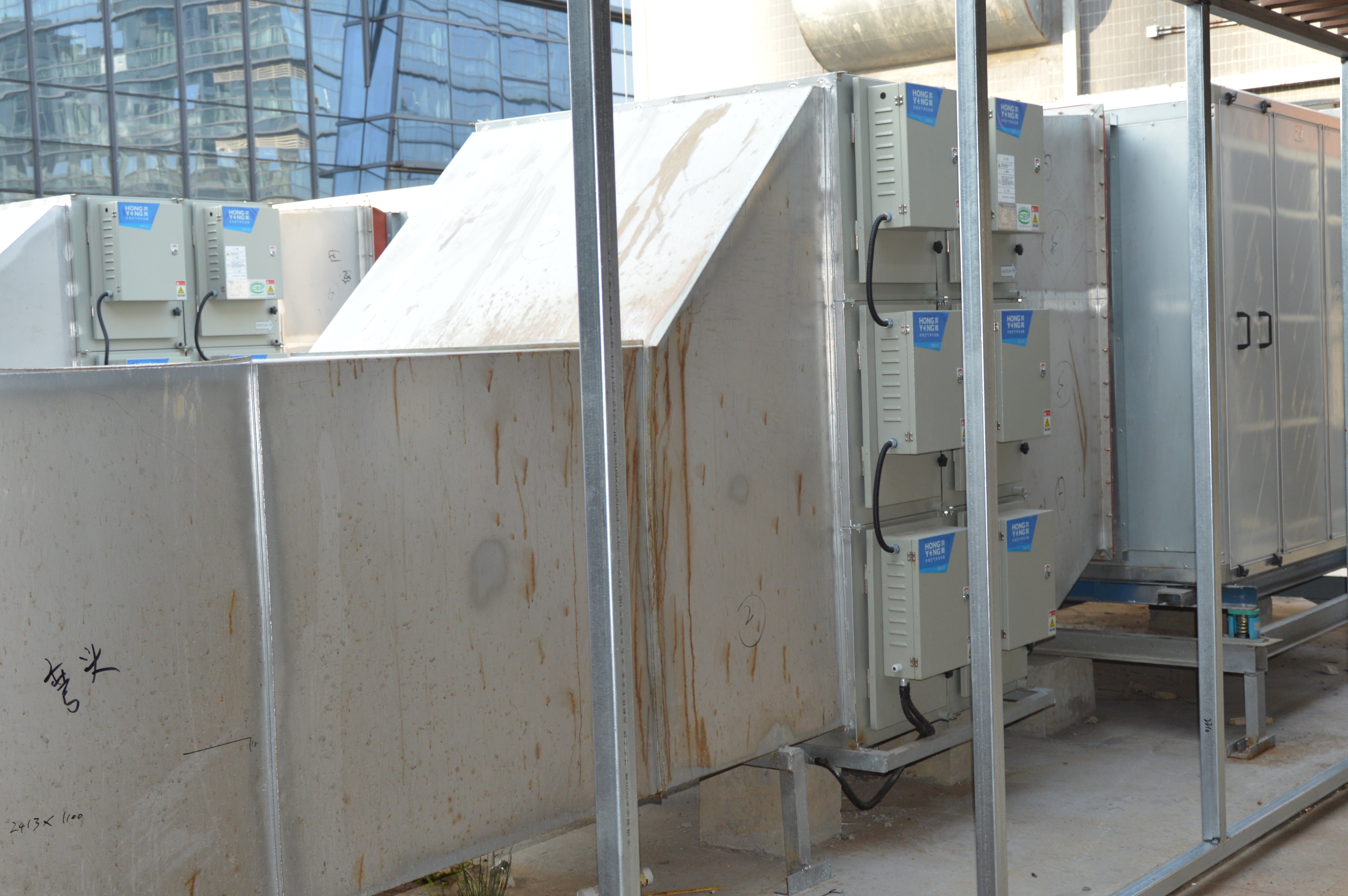 深圳五星級大酒店餐飲油煙凈化器方案